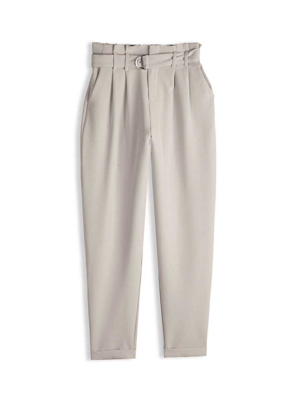 Pants with belt