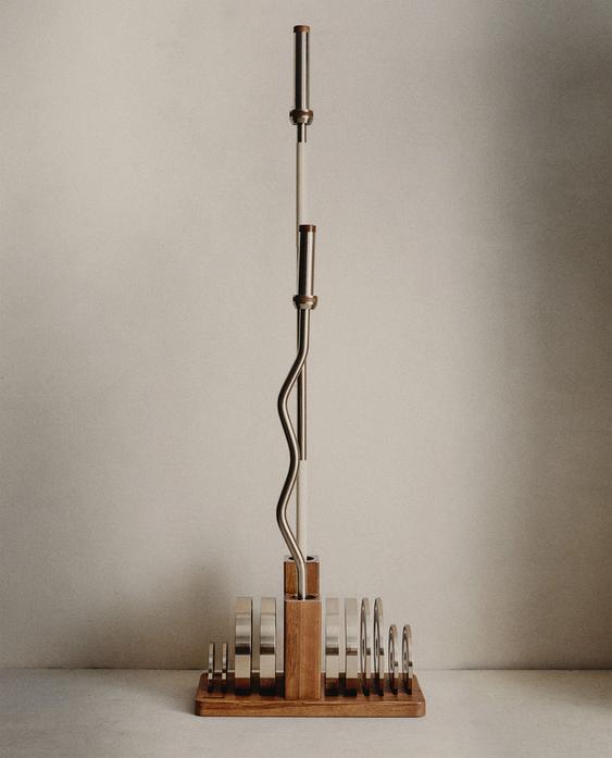 AĞIRLIK VE BARLAR İÇİN AHŞAP DESTEK