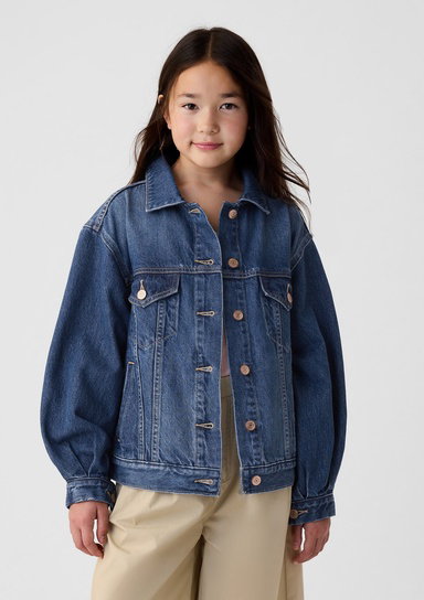 Kız Çocuk | Gap × DÔEN Oversize Icon Denim Ceket