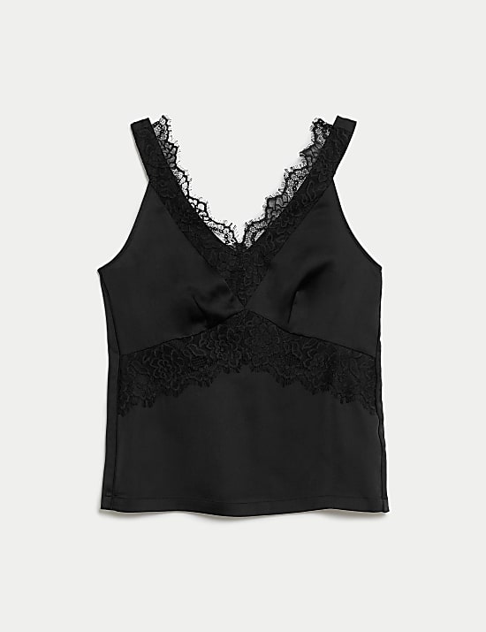 Lace Detail Cami Top